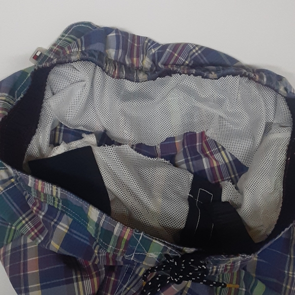 TOMMY HILFIGER Mens plaid board shorts size 32 - Picture 9 of 9